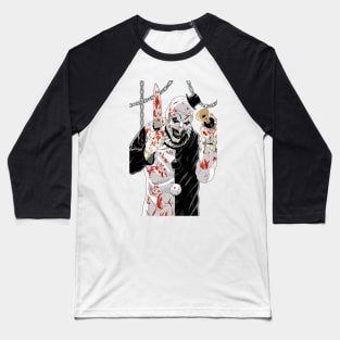 Art the Terrifier Baseball T-Shirt